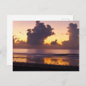 Carte Postale Lever de soleil à Cape Canaveral, Floride (Devant / Derrière)