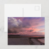 Carte Postale Lever de soleil à Jetty Park, Fort Pierce, Floride (Devant / Derrière)