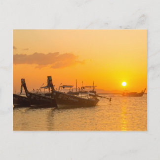 Carte Postale Lever de soleil à Pak Meng, Trang, Thaïlande