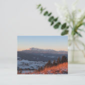 Carte Postale Lever de soleil à Pieniny (Debout devant)