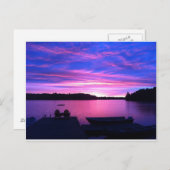 Carte Postale Lever de soleil dans le Maine ! ! ! (Devant / Derrière)