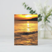 Carte Postale Lever de soleil de Grèce (Debout devant)