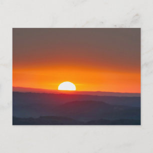 Carte Postale Lever de soleil en Dordogne