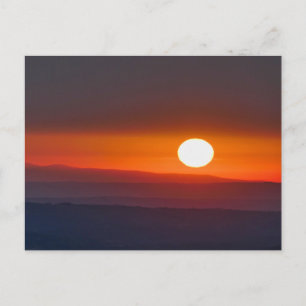 Carte Postale Lever de soleil en Dordogne