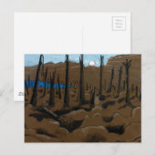 Carte Postale Lever de soleil, Inverness Copse par Paul Nash (19 (Devant / Derrière)