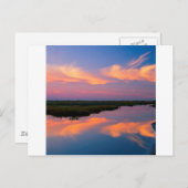 Carte Postale Lever de soleil Merritt Island Floride (Devant / Derrière)