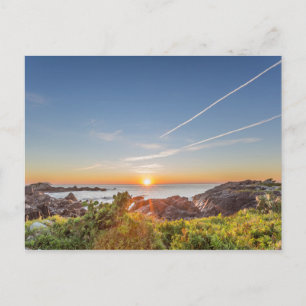 Carte Postale Lever de soleil sur la plage d'Armação
