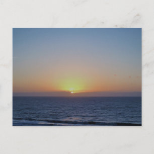 Carte Postale Lever de soleil sur la plage Photographie côtière 