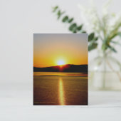 Carte Postale Lever de soleil sur le lac Beaver Arkansas (Debout devant)