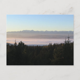 Carte Postale Lever de soleil sur les Tatras