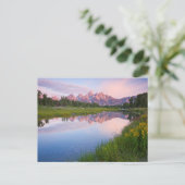 Carte Postale Lever de soleil sur Schwabacher Landing (Debout devant)