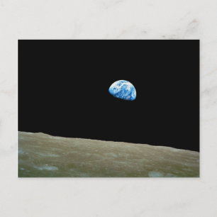 Carte Postale Lever de terre de la mission Apollo 8