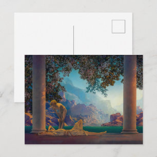 Carte Postale Lever du jour Maxfield Parrish