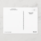 Carte Postale Lever du lac Scranton-Janvier (Dos)