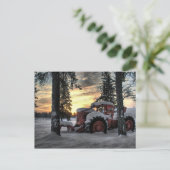 Carte Postale lever du soleil (Debout devant)