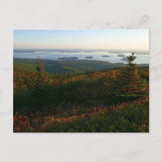 Carte Postale Lever du soleil à Cadillac Mountain I (Devant)