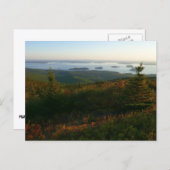 Carte Postale Lever du soleil à Cadillac Mountain I (Devant / Derrière)