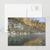 Carte Postale lever du soleil à Roark Bluff, accès à Steel Creek (Devant / Derrière)