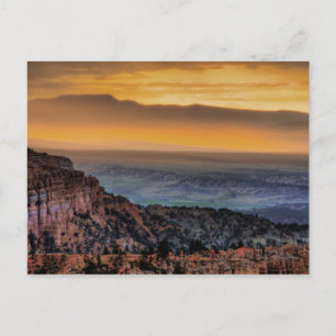 Carte Postale Lever du soleil au canyon de Bryce