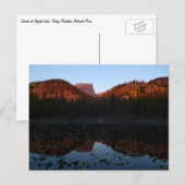 Carte Postale Lever du soleil au lac Nymph I (Devant / Derrière)