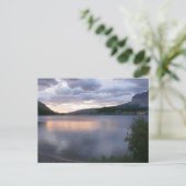 Carte Postale Lever du soleil au lac Swiftcurrent I (Debout devant)