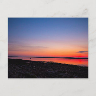 Carte Postale Lever du soleil, baie de Gouldsboro, Maine