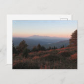 Carte Postale Lever du soleil de Pieniny (Devant / Derrière)