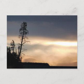 Carte Postale Lever du soleil du matin