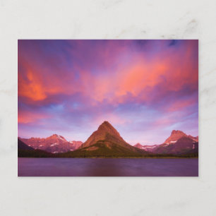 Carte Postale Lever du soleil sur Glacier