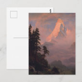 Carte Postale Lever du soleil sur le Cervin (Devant / Derrière)