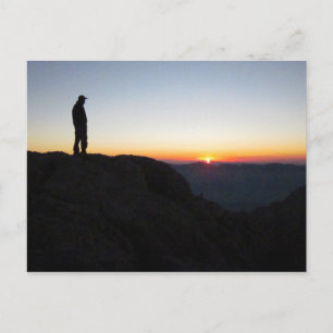 Carte Postale Lever du soleil sur le mont Whitney 2 - sentier Jo