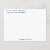 Carte Postale Lever Du Soleil Sur Le Surf ! Hilton Head Island,  (Dos)