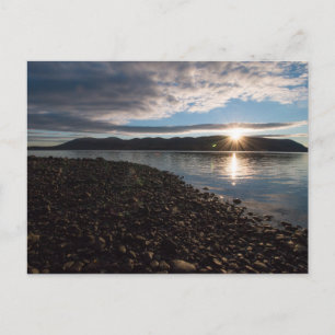 Carte Postale Lever du soleil sur l'Hudson