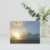 Carte Postale Lever du soleil sur San Juan II Porto Rico (Debout devant)