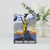 Carte Postale Levez-vous, Estonie ! (Debout devant)