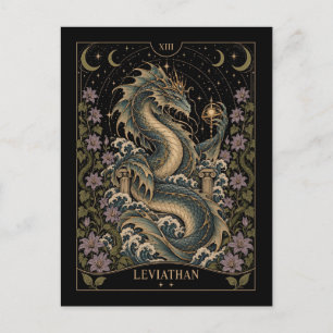 Carte Postale Léviahan, Starlit Tarot Art
