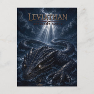 Carte Postale Léviathan Minuit Océan Cinéma Sombre