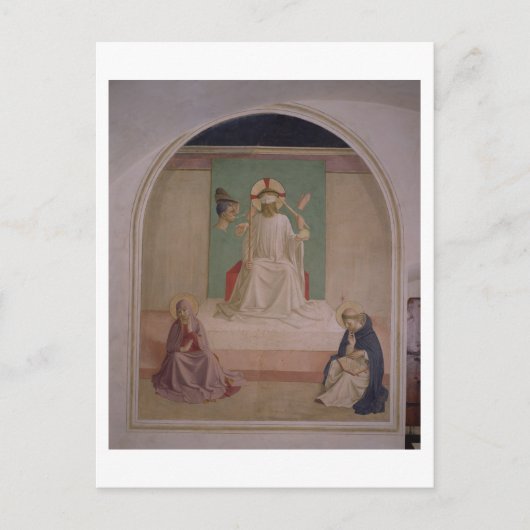 Carte Postale L'évocation du Christ avec la Vierge et Saint Domi (Devant)