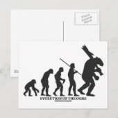 Carte Postale L'évolution de l'ocre (Devant / Derrière)