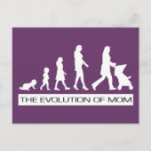 Carte Postale L'évolution de maman (Devant)