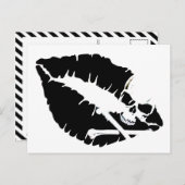 Carte Postale lèvres de poison (Devant / Derrière)