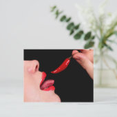 Carte Postale Lèvres piment (Debout devant)