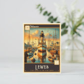 Carte Postale Lewes, Delaware | VINTAGE (Debout devant)