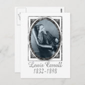 Carte Postale Lewis Carroll (Devant / Derrière)