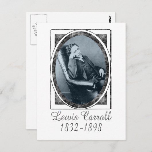 Carte Postale Lewis Carroll (Devant / Derrière)