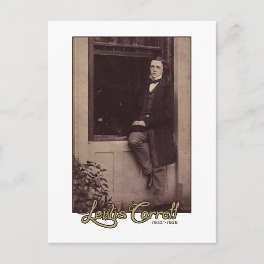 Carte Postale Lewis Carroll Photo 2 (Devant)