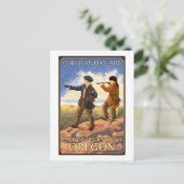 Carte Postale Lewis et Clark - Cape Disnomination, Oregon (Debout devant)