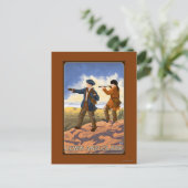 Carte Postale Lewis et Clark Explorer l'Ouest (Debout devant)