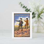 Carte Postale Lewis et Clark - Fort Clatsop, Oregon (Debout devant)