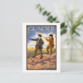 Carte Postale Lewis et Clark - Parc national des Glaciers, MT (Debout devant)